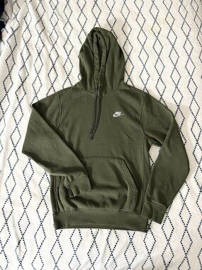 Nike Sportswear Club Fleece Pullover Hoodie, women, olive
